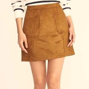 Old Navy suede mini skirt
